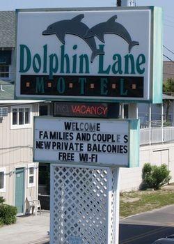 Dolphin Lane Motel Кароліна-Біч Екстер'єр фото